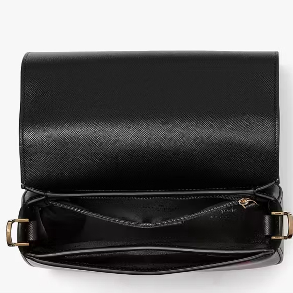 Kate Spade Madison Rose Toss Printed Saddle Bag - Picture 14 of 15